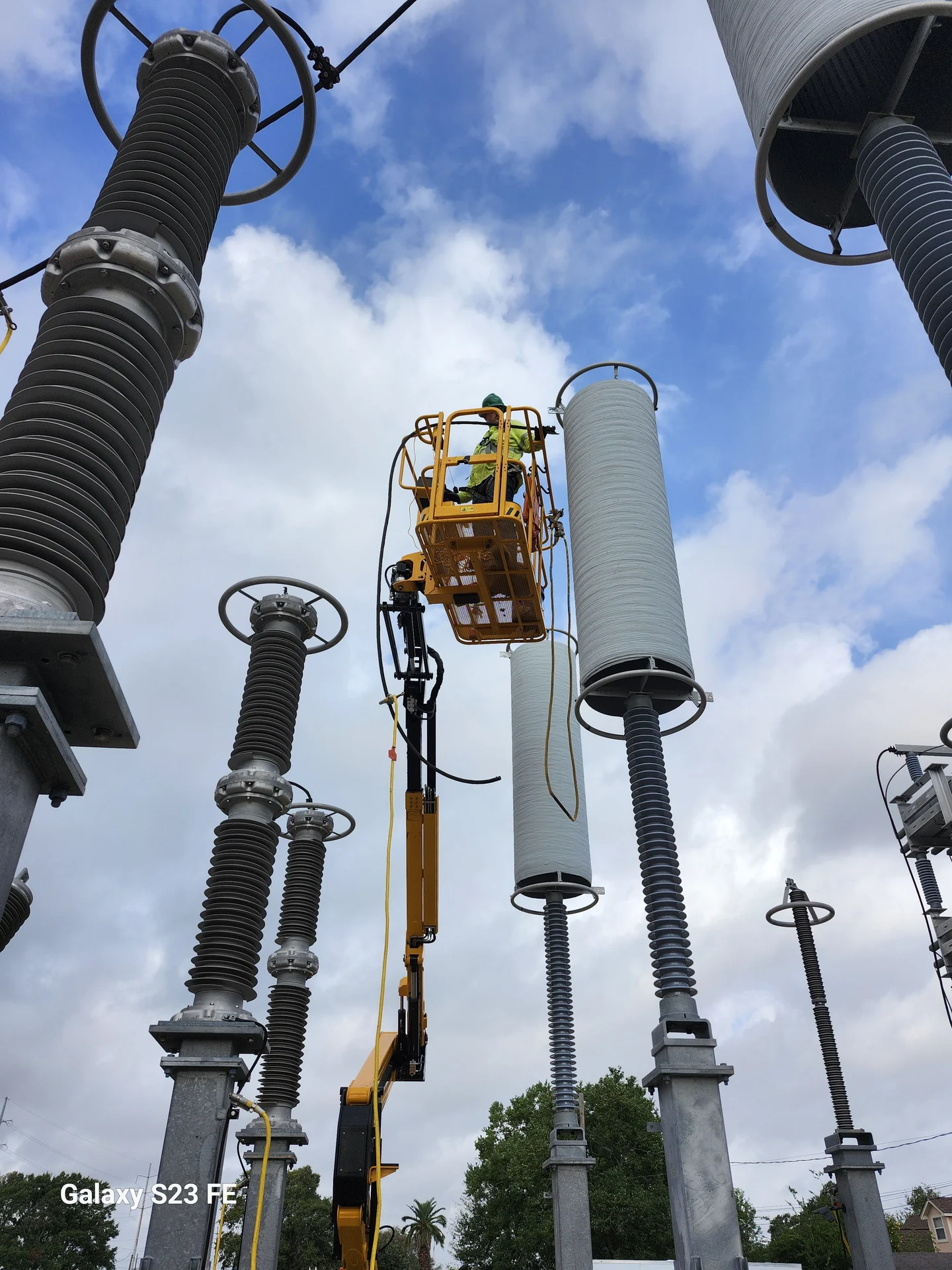 Capacitor bank and substation apparatus work · Southeast Texas