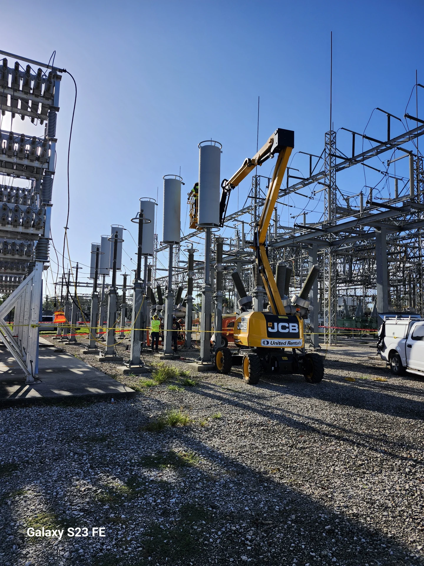 Capacitor bank and substation apparatus work · Southeast Texas